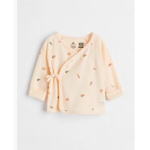 H&M Peach Baby Wrapover with Fruit Accents